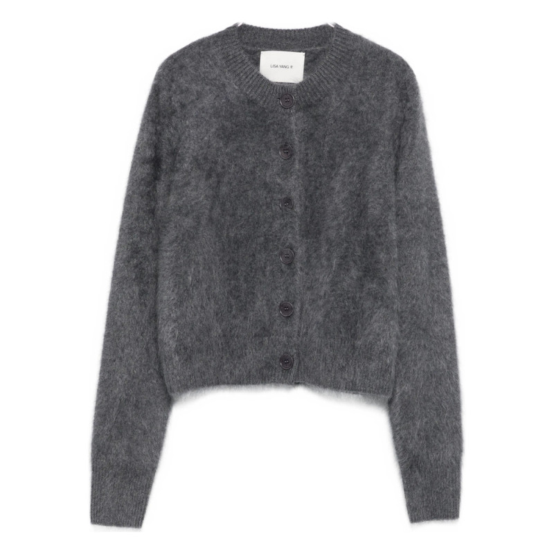 Lisa Yang Brushed Cashmere Cardigan