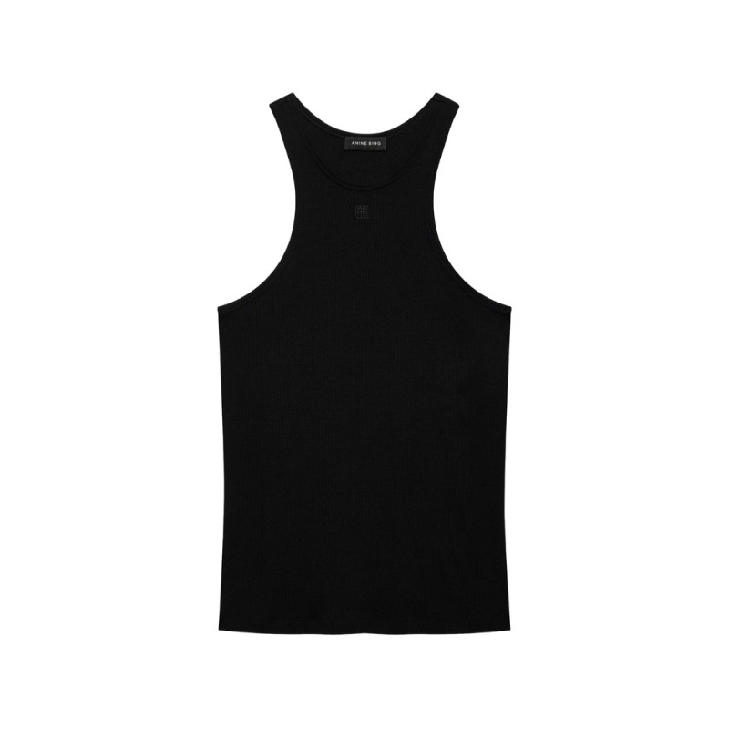 Anine Bing Cole Ribbed Tank Top