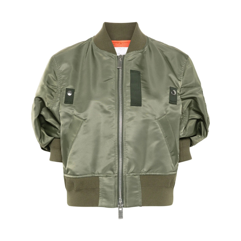 Sacai Short-sleeve Bomber Jacket