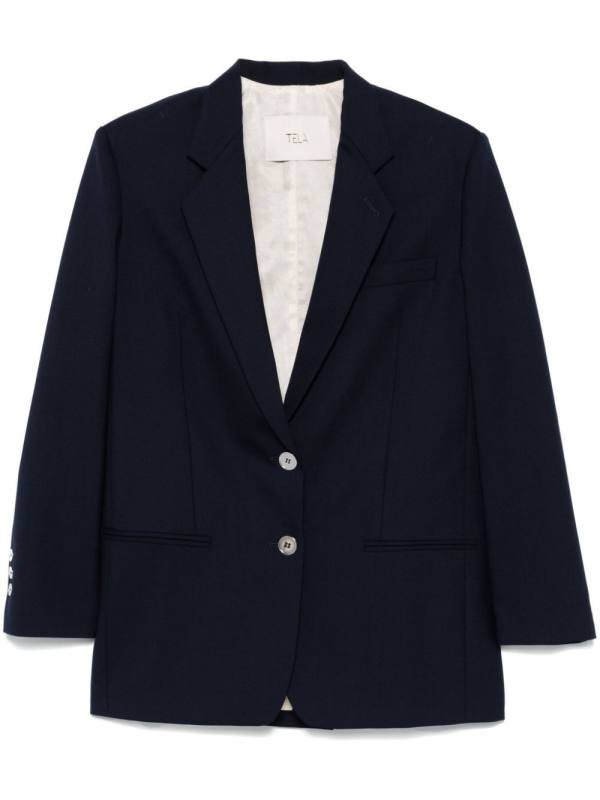 single-breasted blazer
