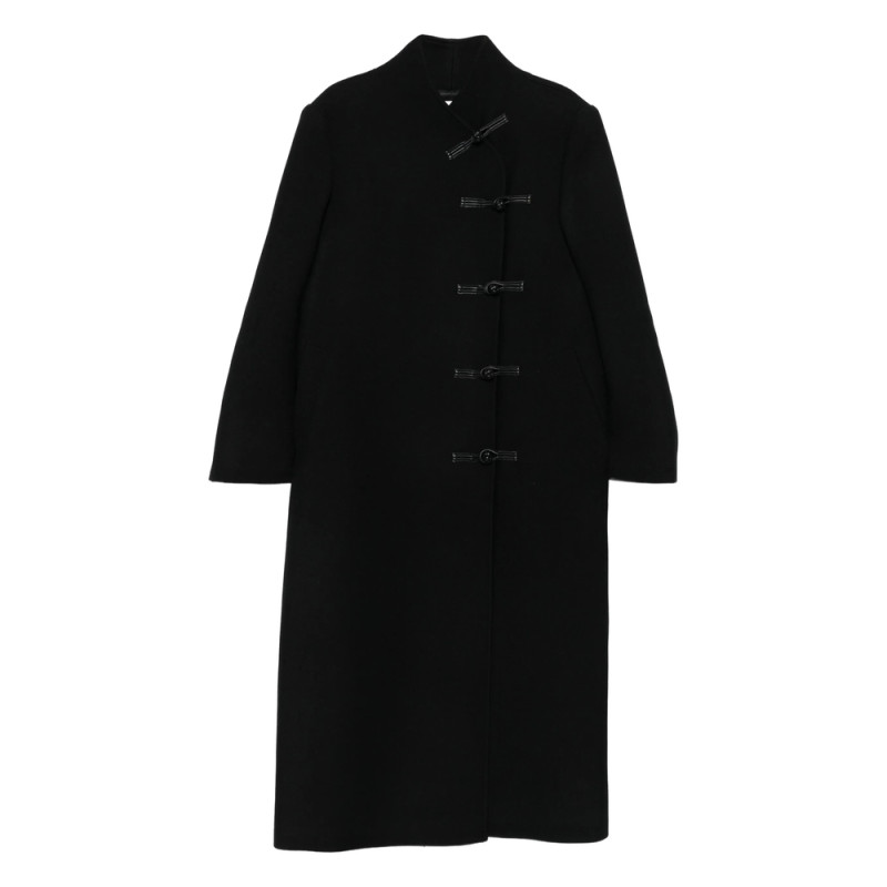 Rohe Band-collar Toggle Coat