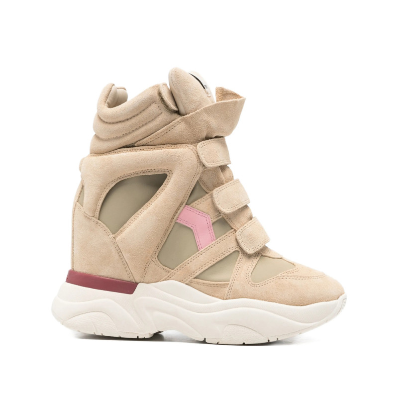 Isabel Marant Touch-straps Platform Ankle Boots