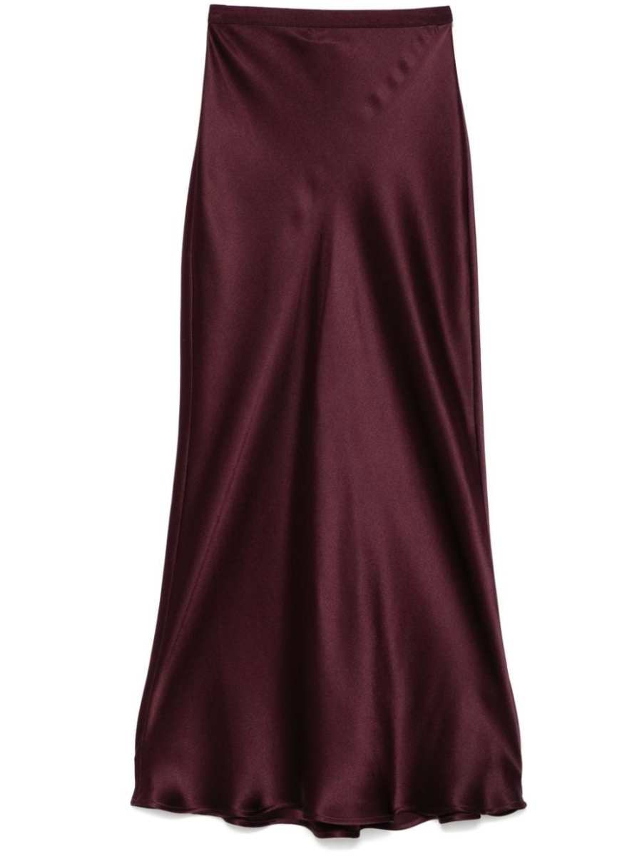 Bark midi skirt