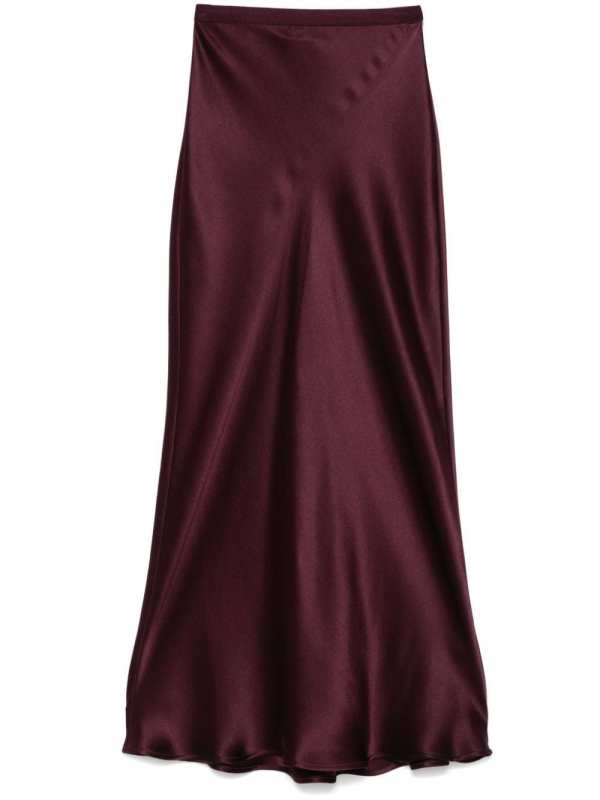 Bark midi skirt