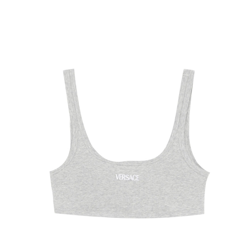 Versace Underwear Ribbed Bra