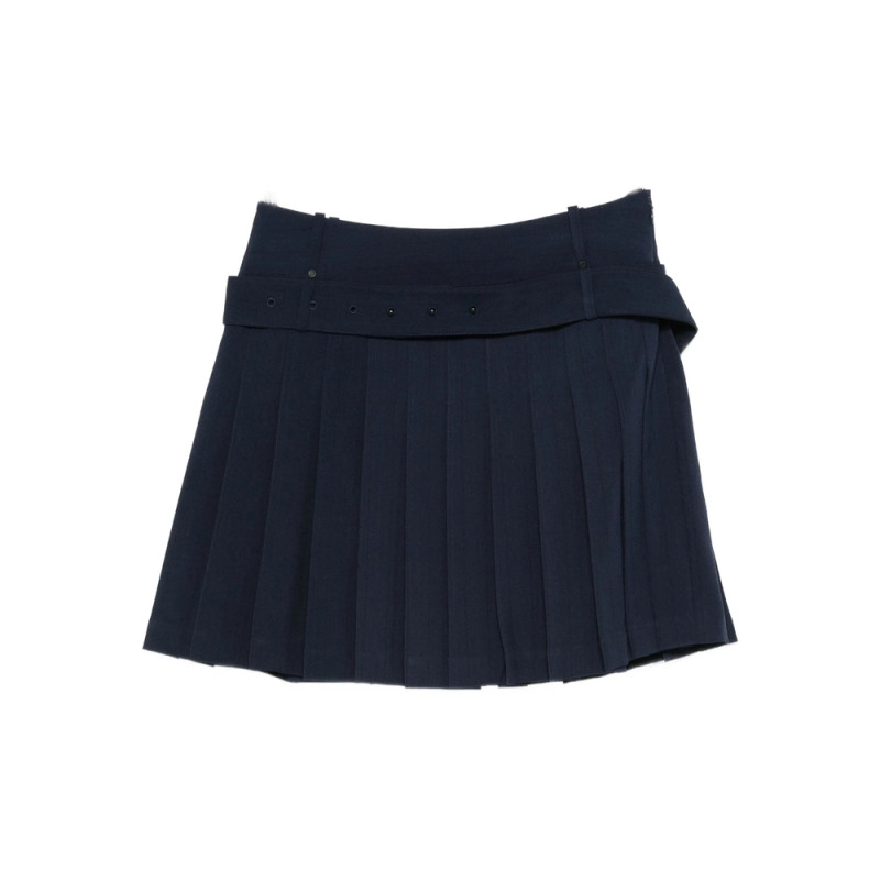 Stine Goya Belted Pleated Skirt