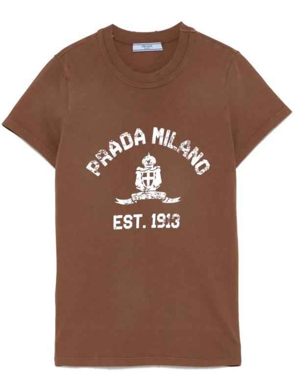 logo-print T-shirt