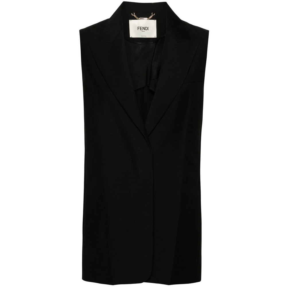 Fendi Peak-lapel Waistcoat