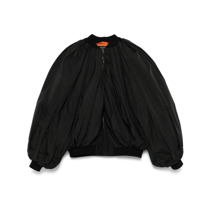 Balenciaga Draped Bomber Jacket