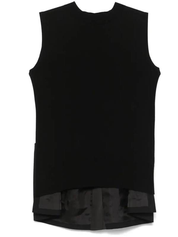 colourblock vest