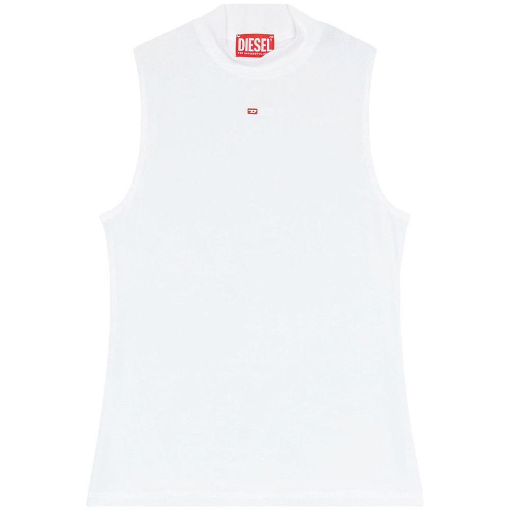 Diesel T-Mokky-Sl-Microdiv Mock-neck Top