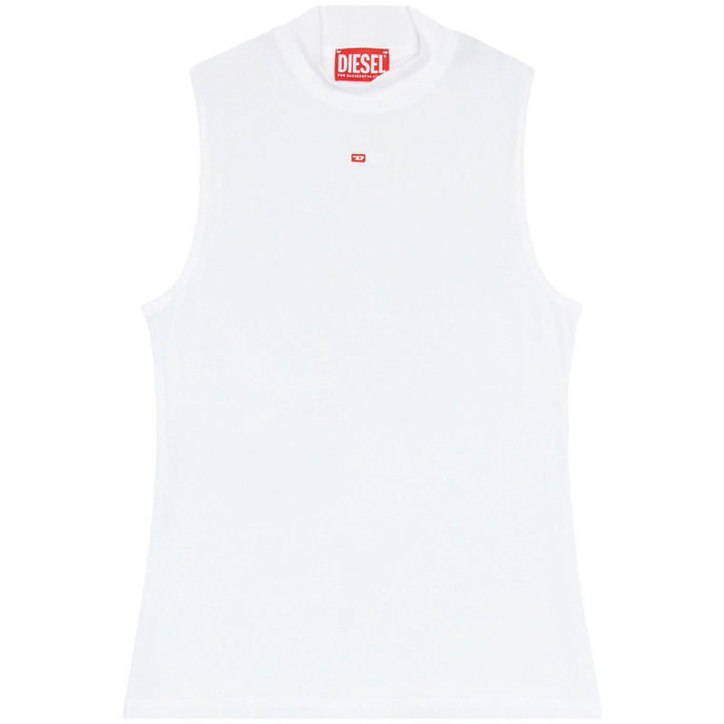 Diesel T-Mokky-Sl-Microdiv Mock-neck Top