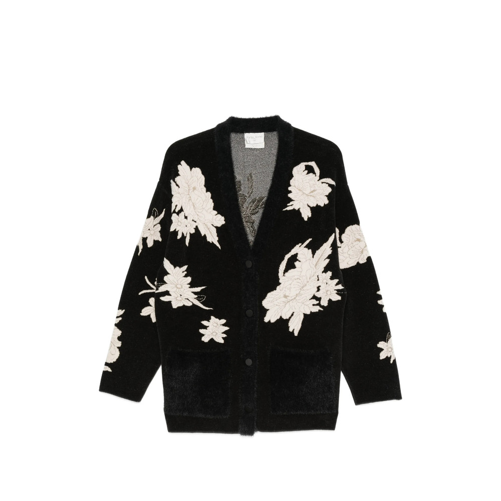 Forte Forte Floral-embroidered Cardigan-style Jacket