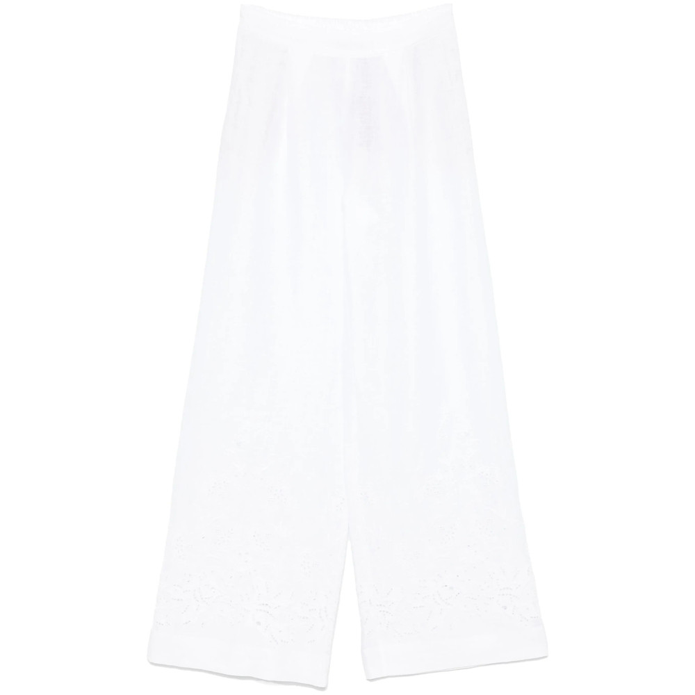 Ermanno Scervino Embroidered Trousers