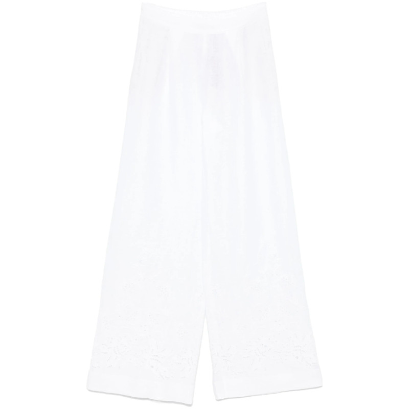 Ermanno Scervino Embroidered Trousers