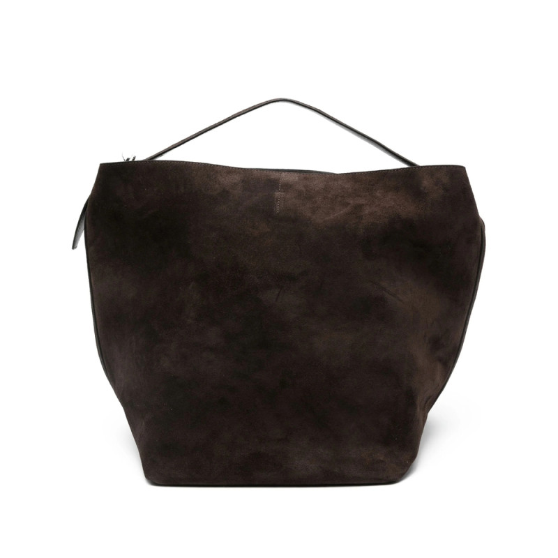 Toteme Suede Belted Tote Bag