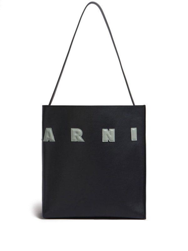 logo-appliqué shoulder bag