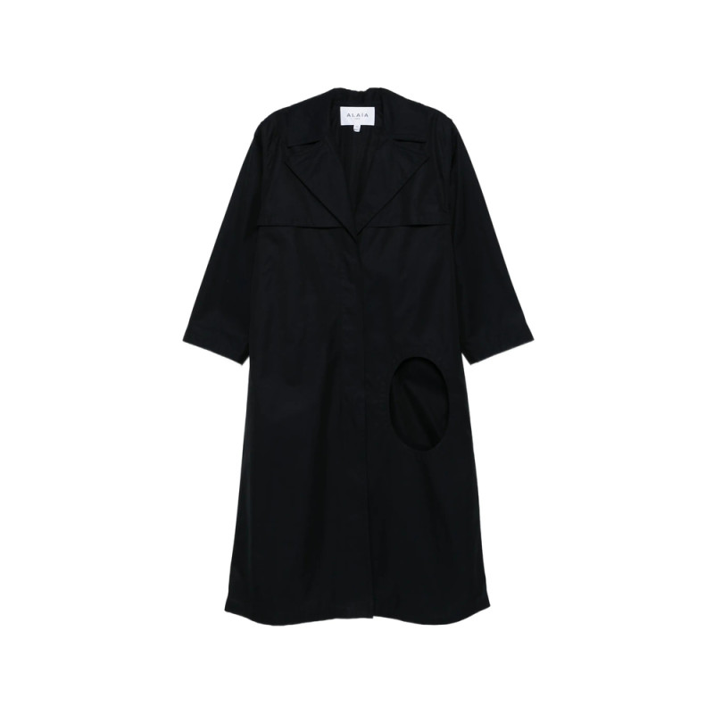 Alaïa Blue Coat