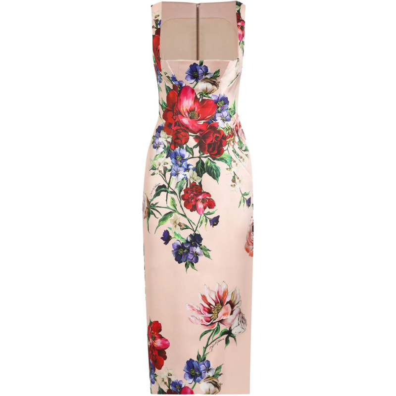 Dolce & Gabbana Floral-print Midi Dress