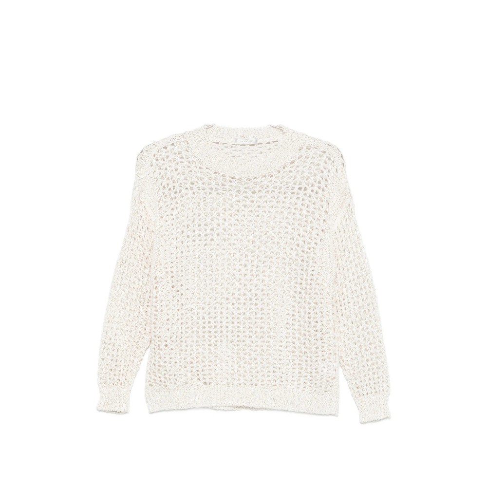 Panicale Open-knit Crew-neck Sweater