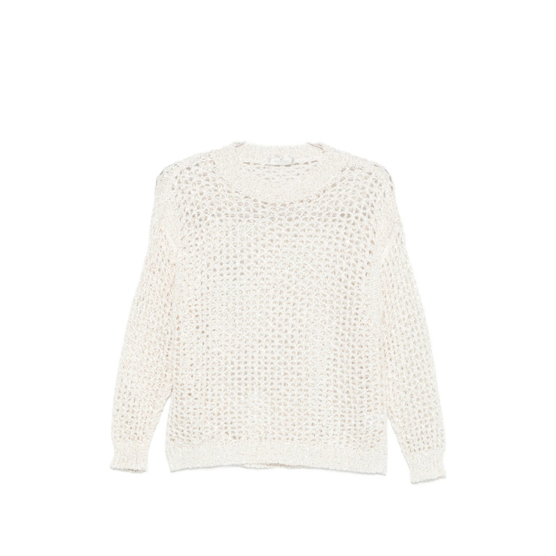 Panicale Open-knit Crew-neck Sweater