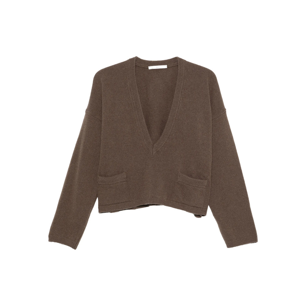 3311 V-neck Pocketed Sweater