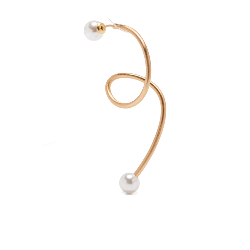 Cult Gaia Pearl-embellished Spiral Earrings