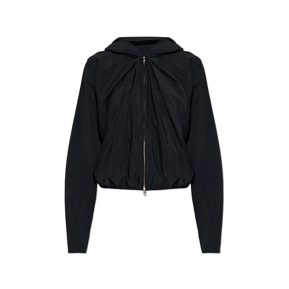 Alexander Wang Draped Zip-up Hoodie