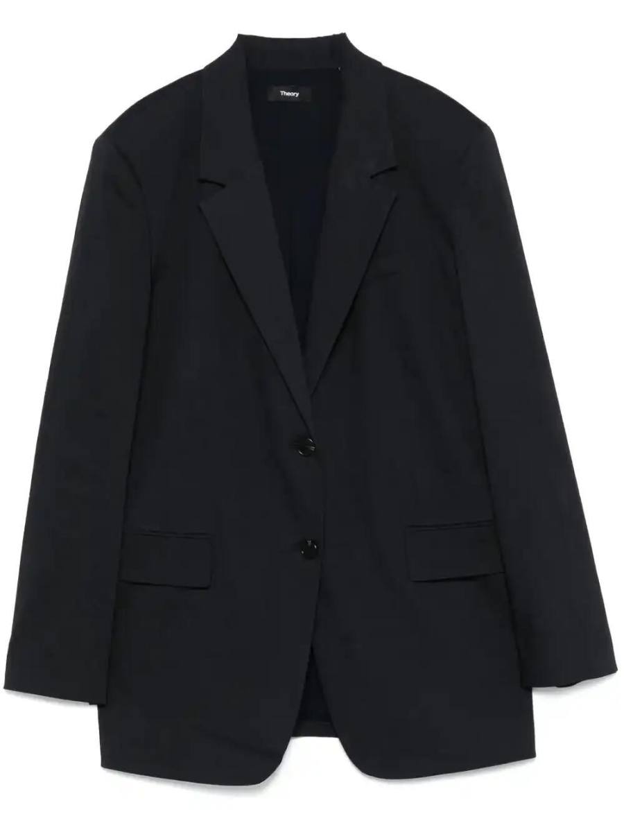 single-breasted blazer