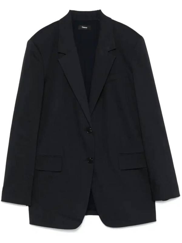 single-breasted blazer