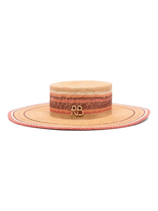 wide-brim fedora hat