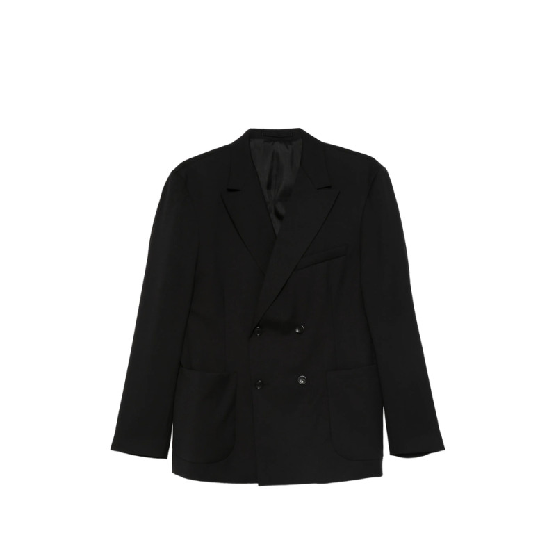 Seven Gauge Double-breasted Pocket Blazer