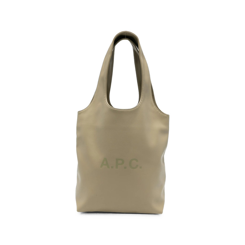 A. p.c. Logo-print Leather Tote Bag