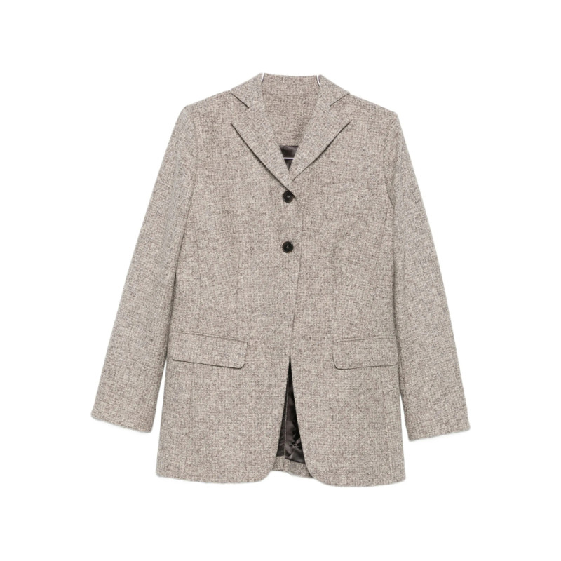 Mark Kenly Domino Tan Notched-pocket Jacket