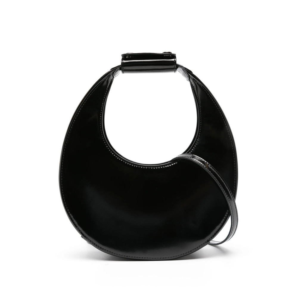 Staud Mini Moon Patent Leather Bag