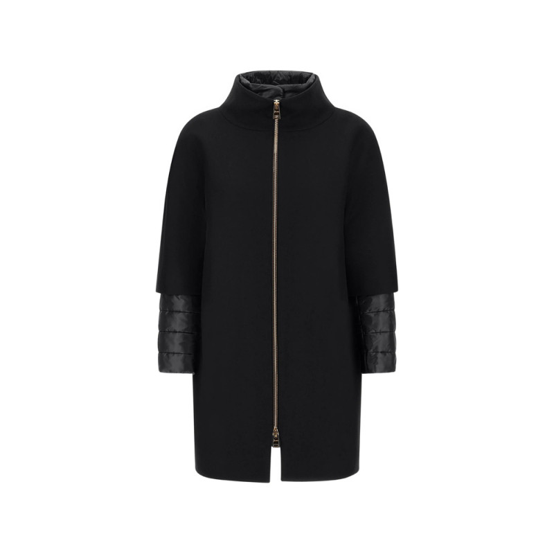 Herno Layered Zip-up Coat