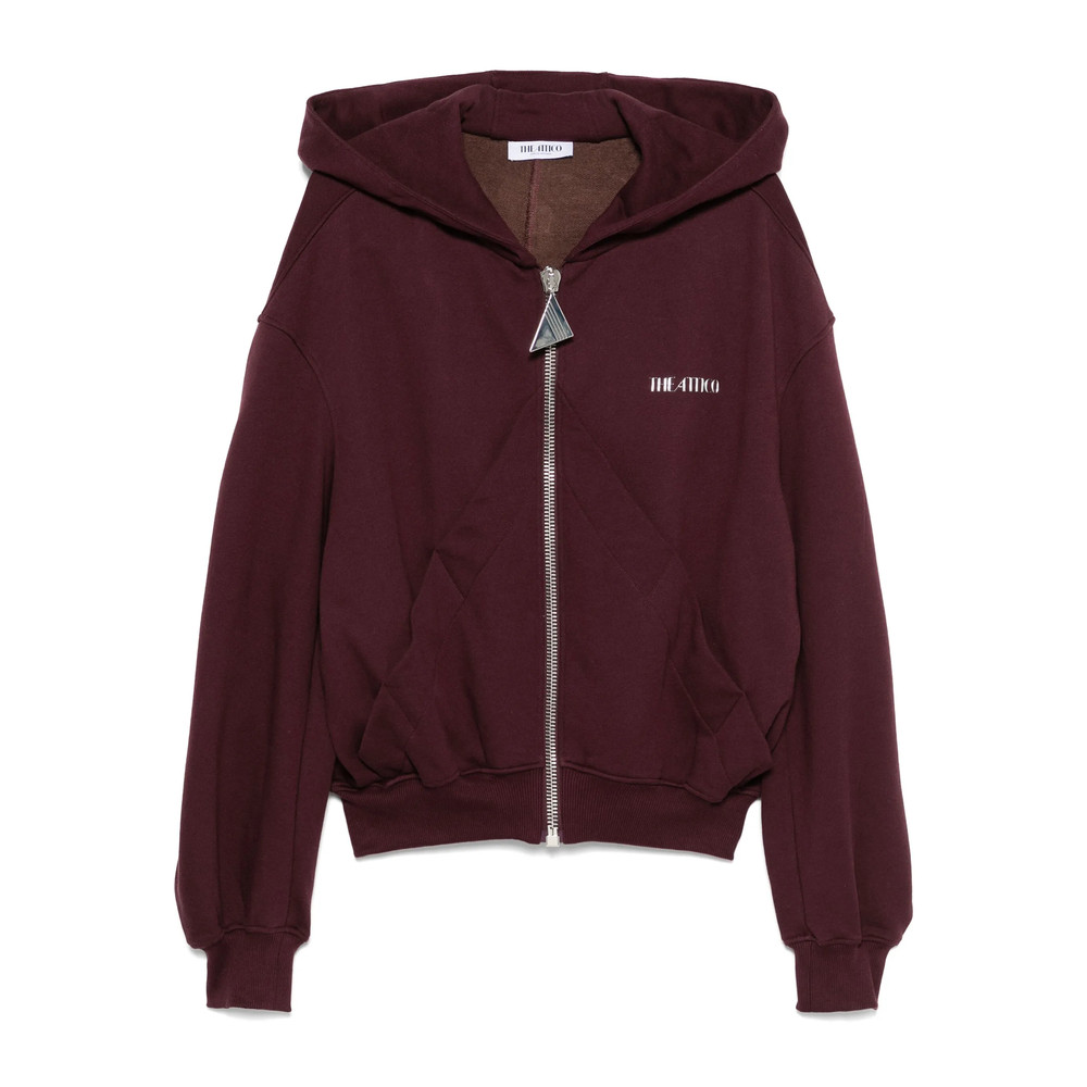 The Attico Zip-up Hoodie