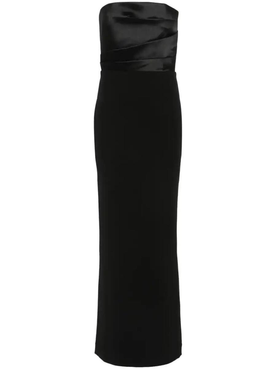 Afra crepe maxi dress