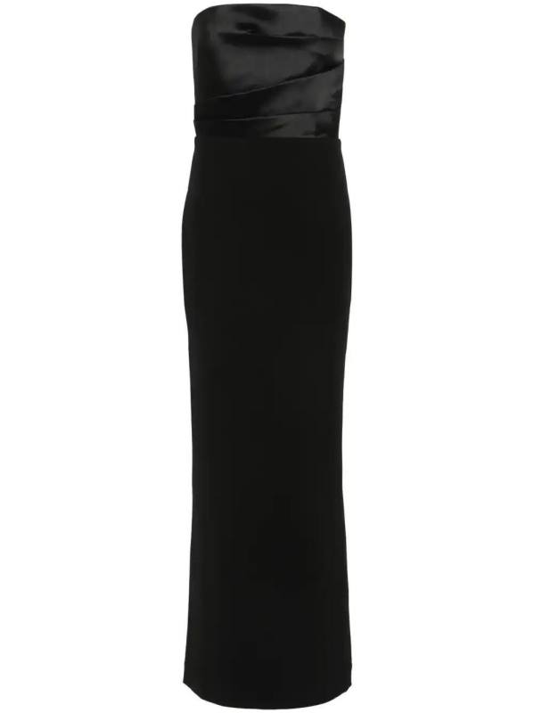 Afra crepe maxi dress