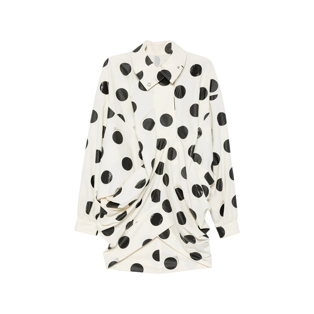 Jacquemus Polka-dot Cocoon-sleeve Jacket