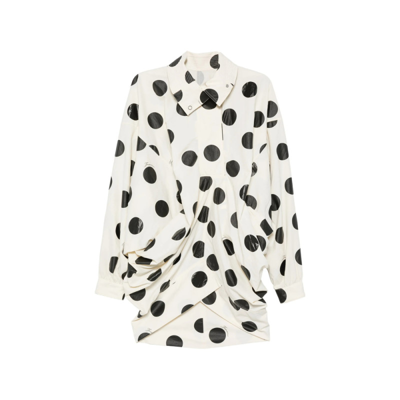 Jacquemus Polka-dot Cocoon-sleeve Jacket