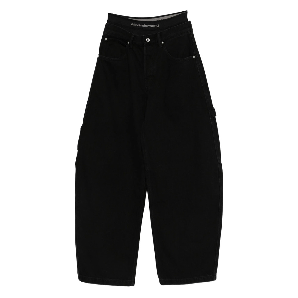 Alexander Wang Five-pocket Black Jeans