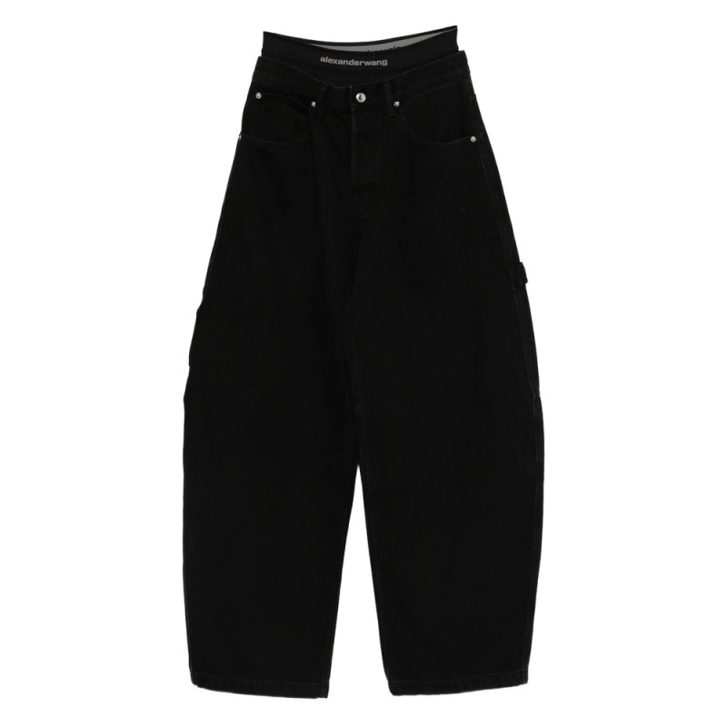 Alexander Wang Five-pocket Black Jeans