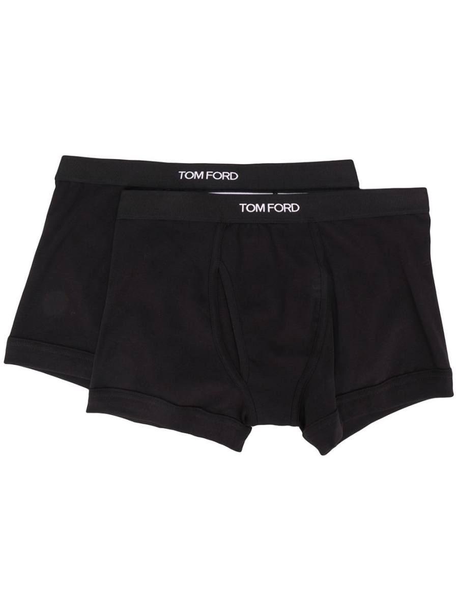 two-pack logo waistband boxers