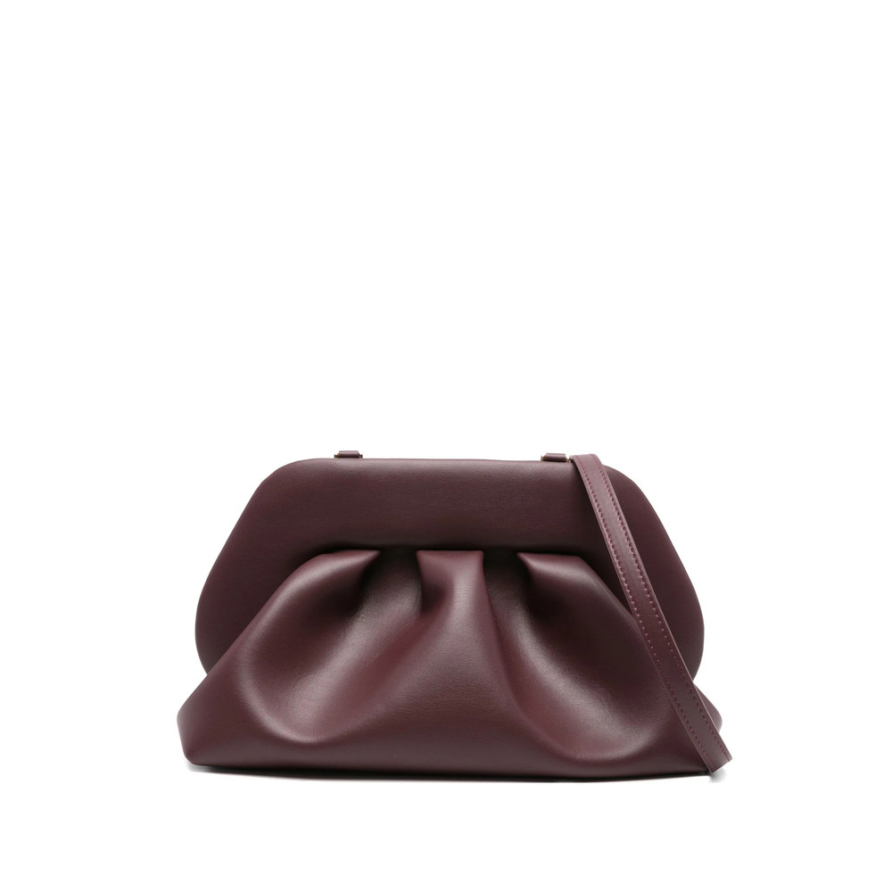 The-moirè Bios Pleated Clutch Bag