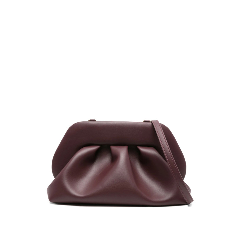 The-moirè Bios Pleated Clutch Bag