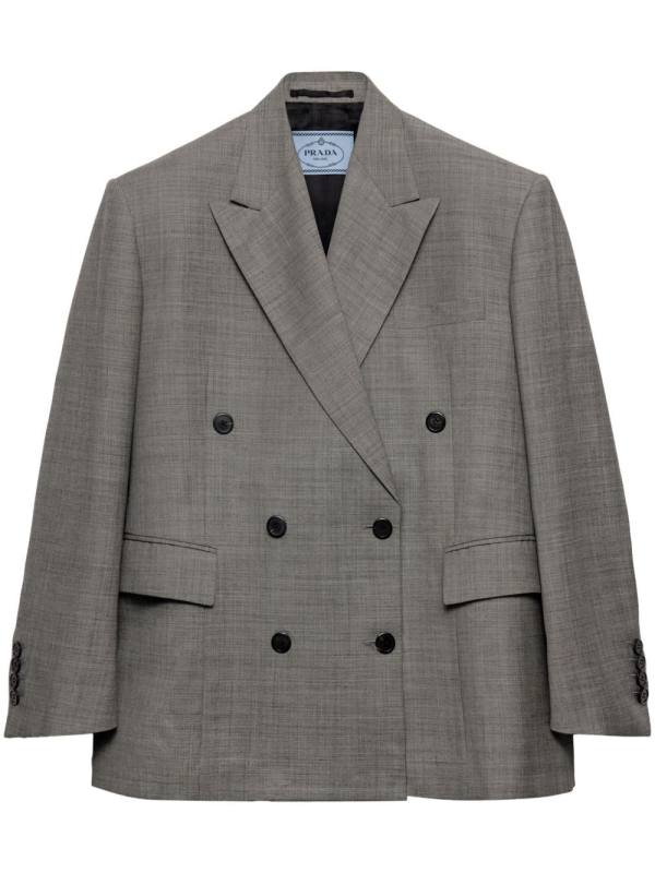 double-breasted blazer