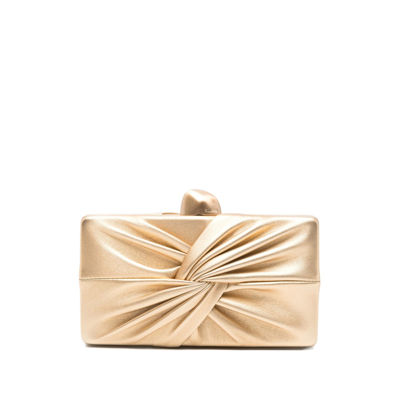 Cult Gaia Lisse Knot-detail Mini Clutch