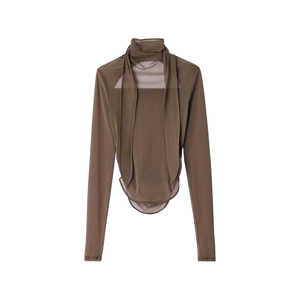 Lemaire Cut-out Pussy-bow Top