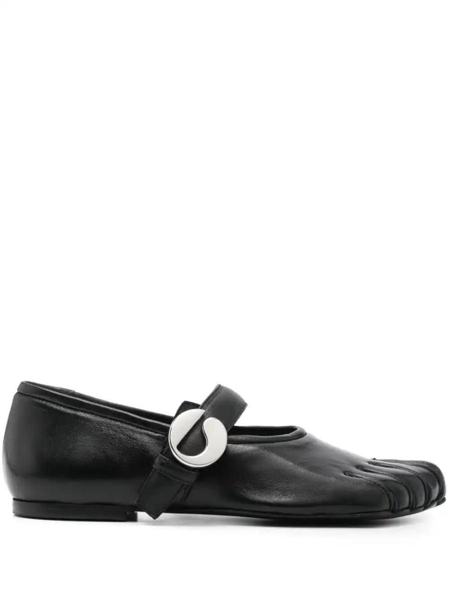 Five-toe ballet flats